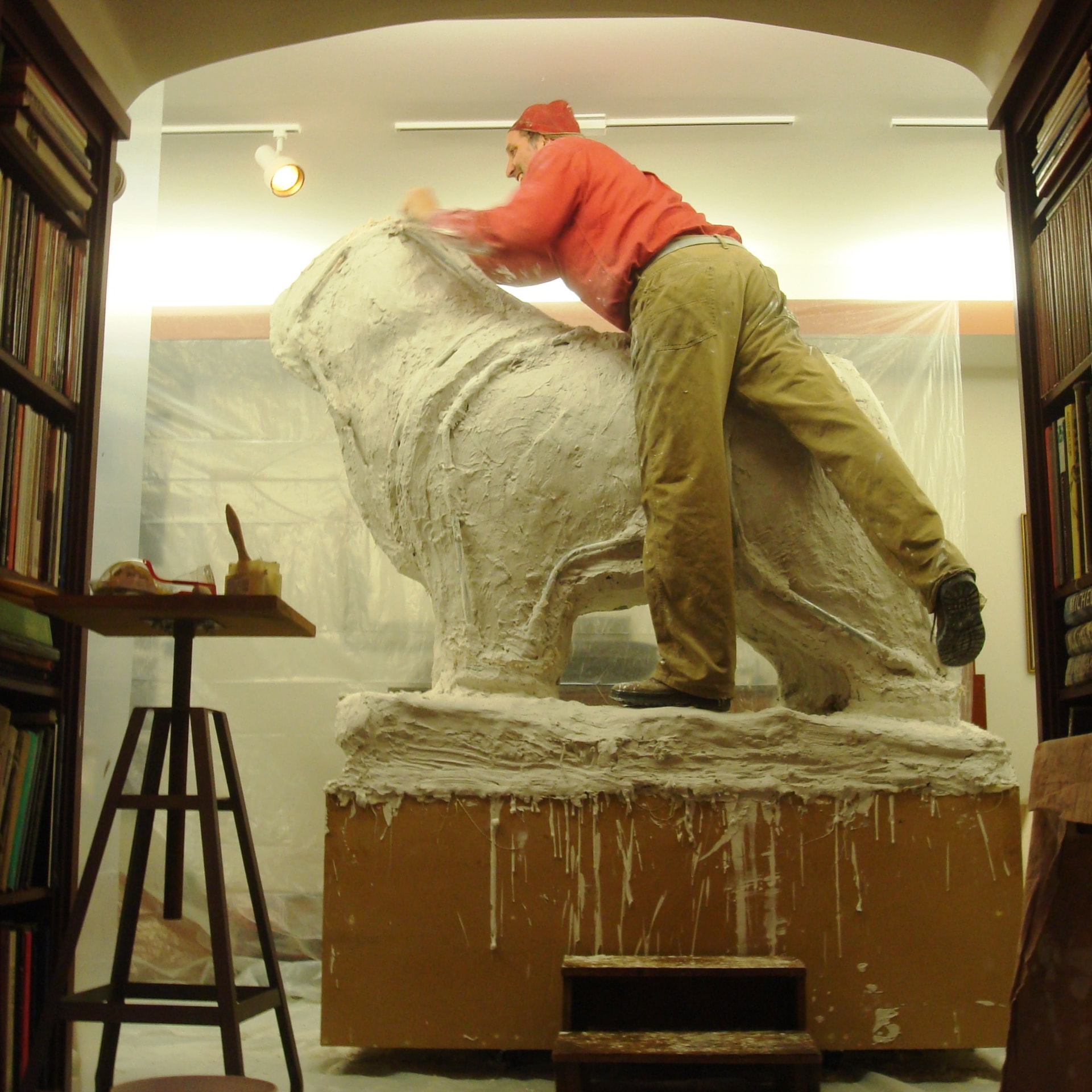 Patriot Statues work B2